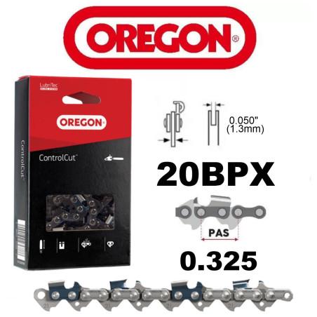 20BPX064E-64E-Chaine tronçonneuse Oregon 20BPX 0.325 - 1.3mm - 0,50 de 64 entraîneurs