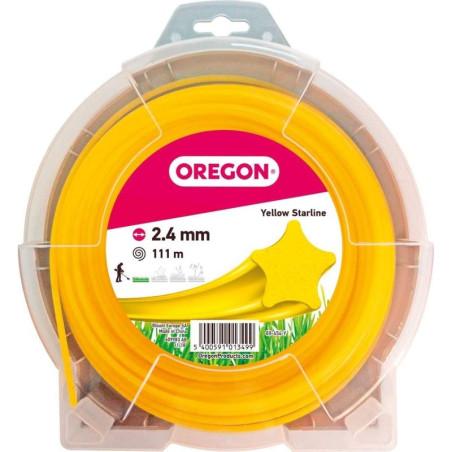 69-454-Y-2.4mm - 111m Fil étoile nylon jaune Oregon