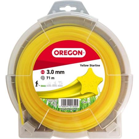 69-460-Y-3mm - 71m Fil étoile nylon jaune Oregon