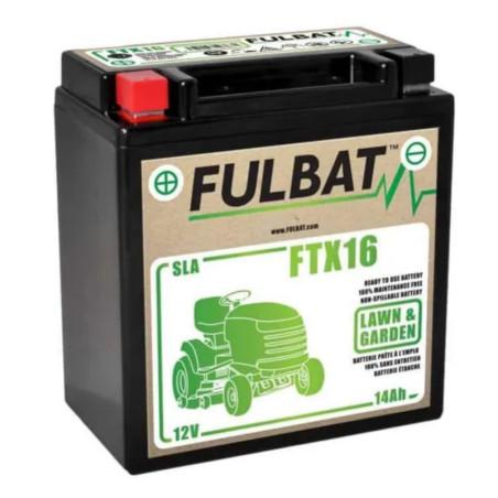 FTX16 - FULBAT - Batterie étanche sans entretien 12V,14ah pour tracteur Husqvarna  - Mcculloch